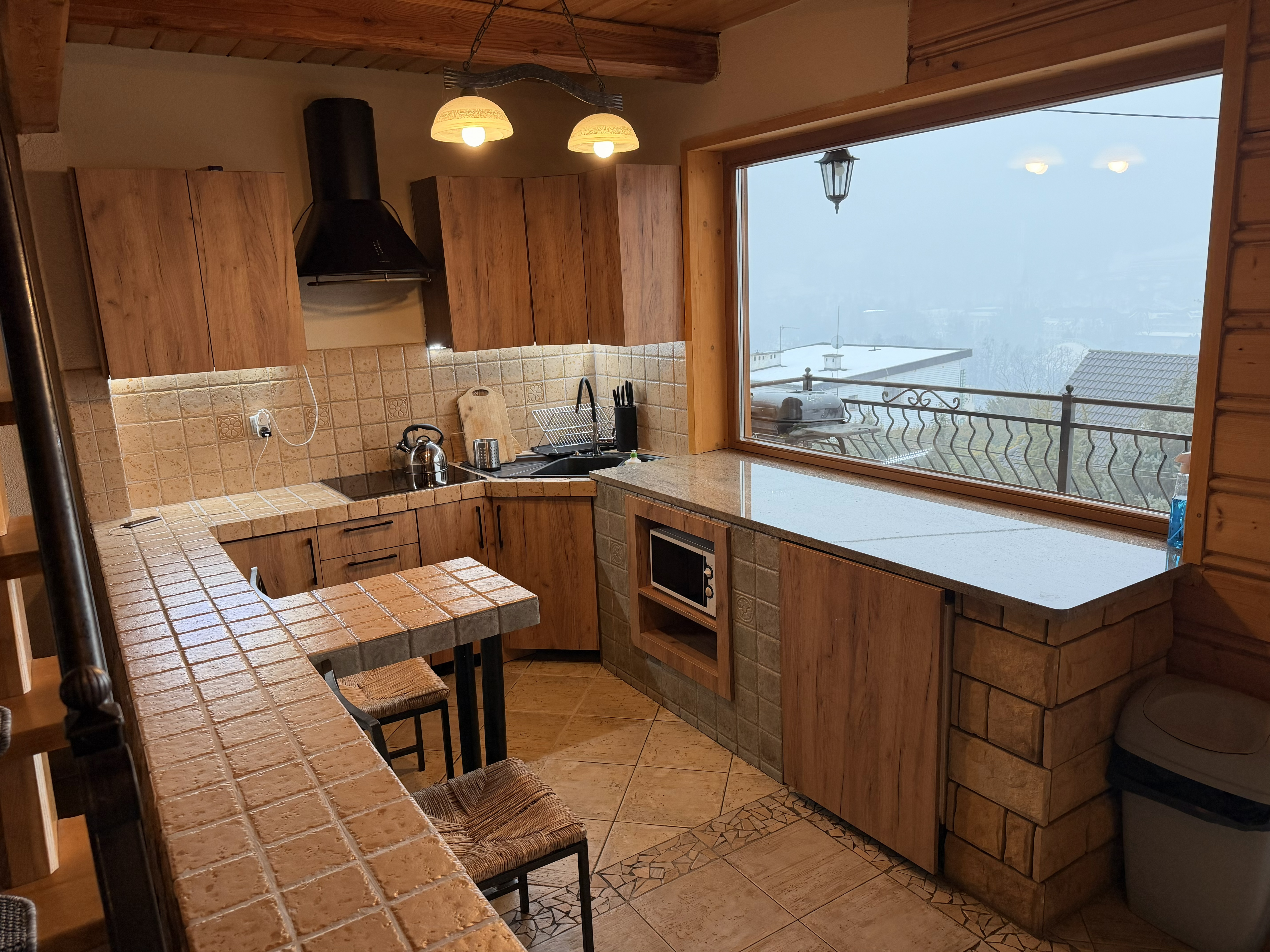 Kuchnia — górna część